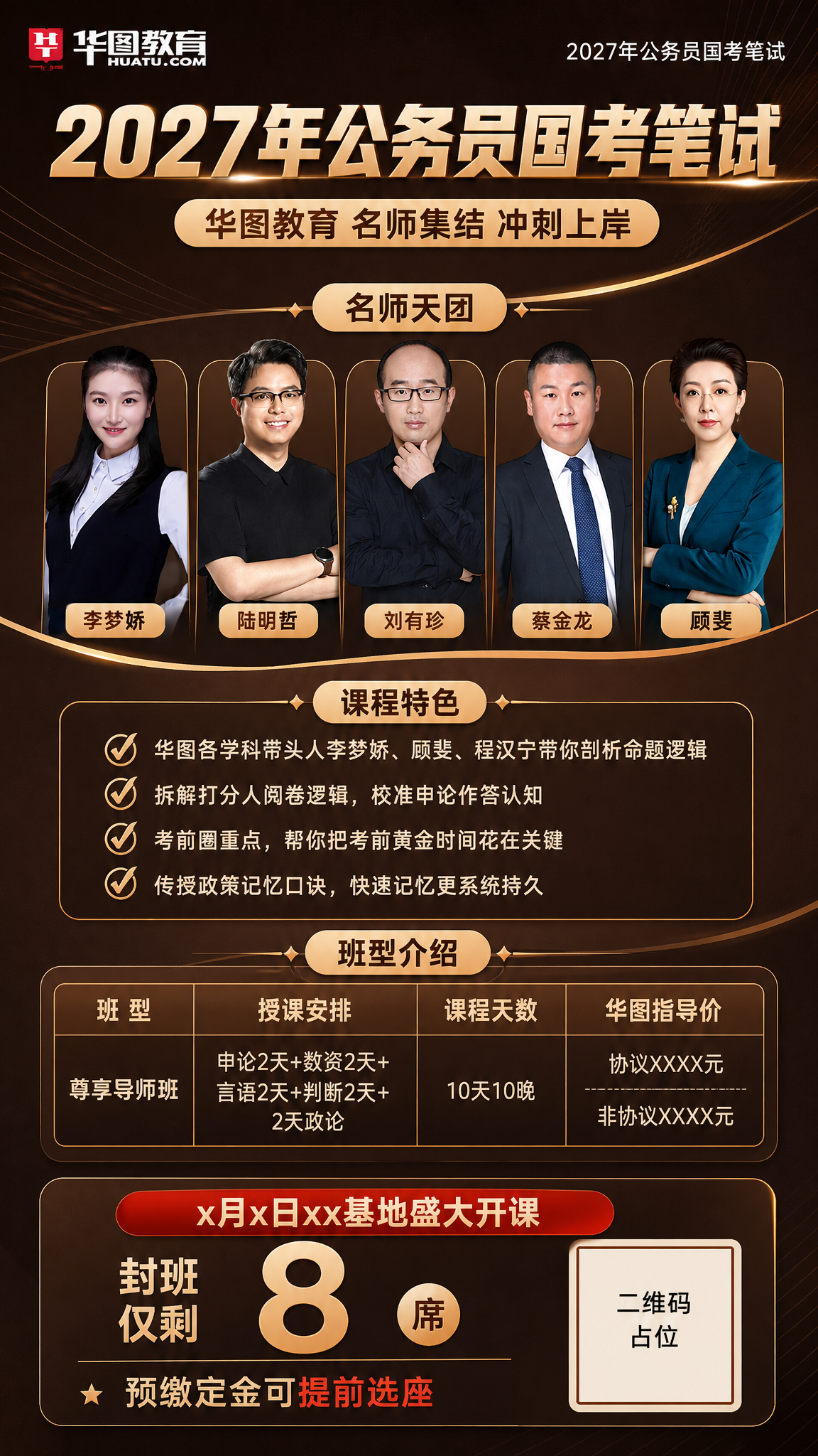 参考第一张图的深棕金高端商务风格，弧形分区布局、金色渐变标题字… - 图片创意预览