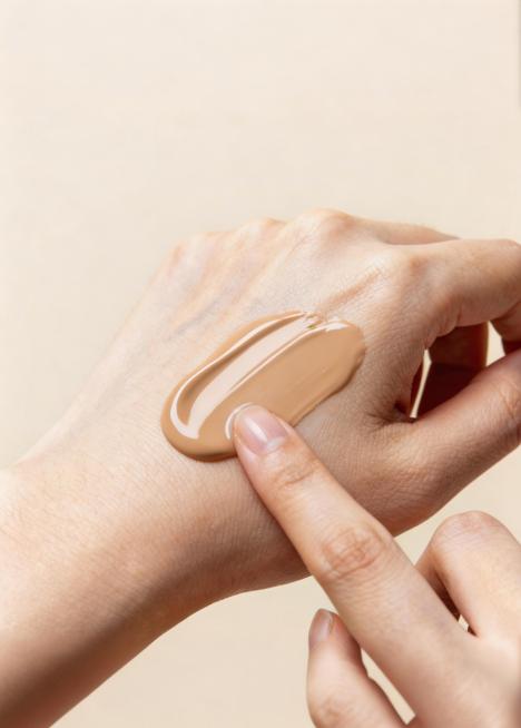 图2的液体改为图1的液体，保持图1的质感和光泽预览效果