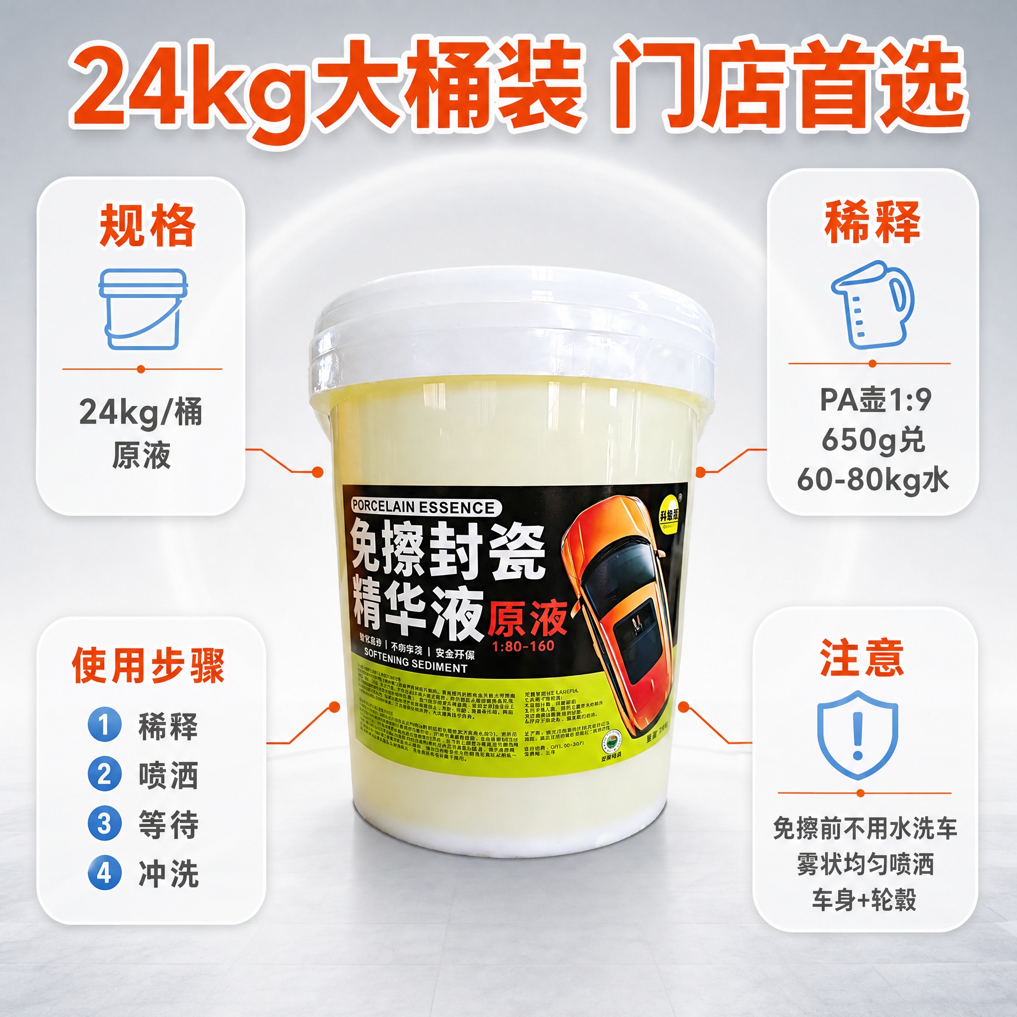 [主图-6] 规格与使用方法 24kg大桶囤货装 完整使用说明… - 图片创意预览