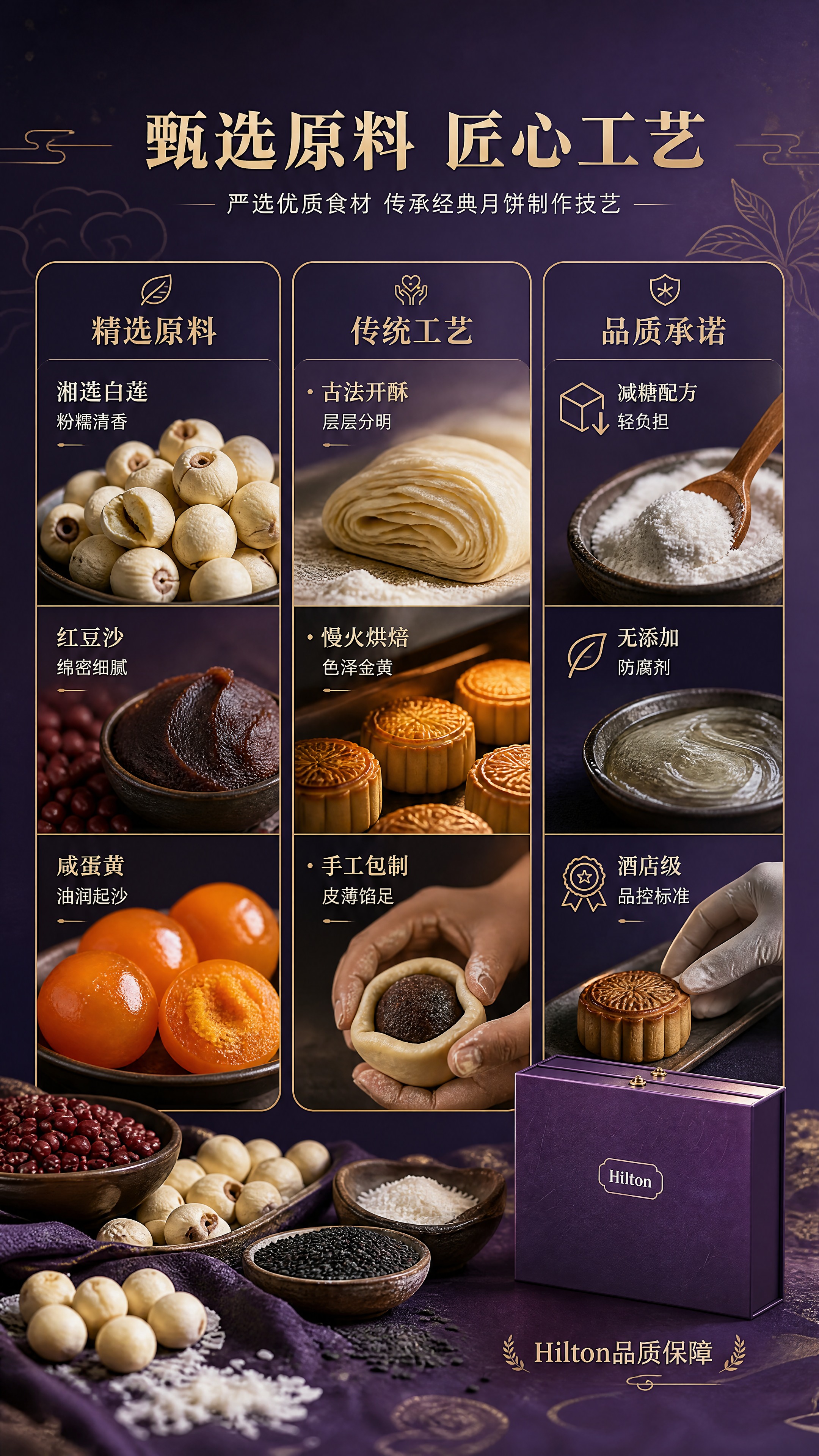 [商品] 使用【图1】月饼礼盒作为原料品质的品牌背书；保留礼盒… - 图片创意预览