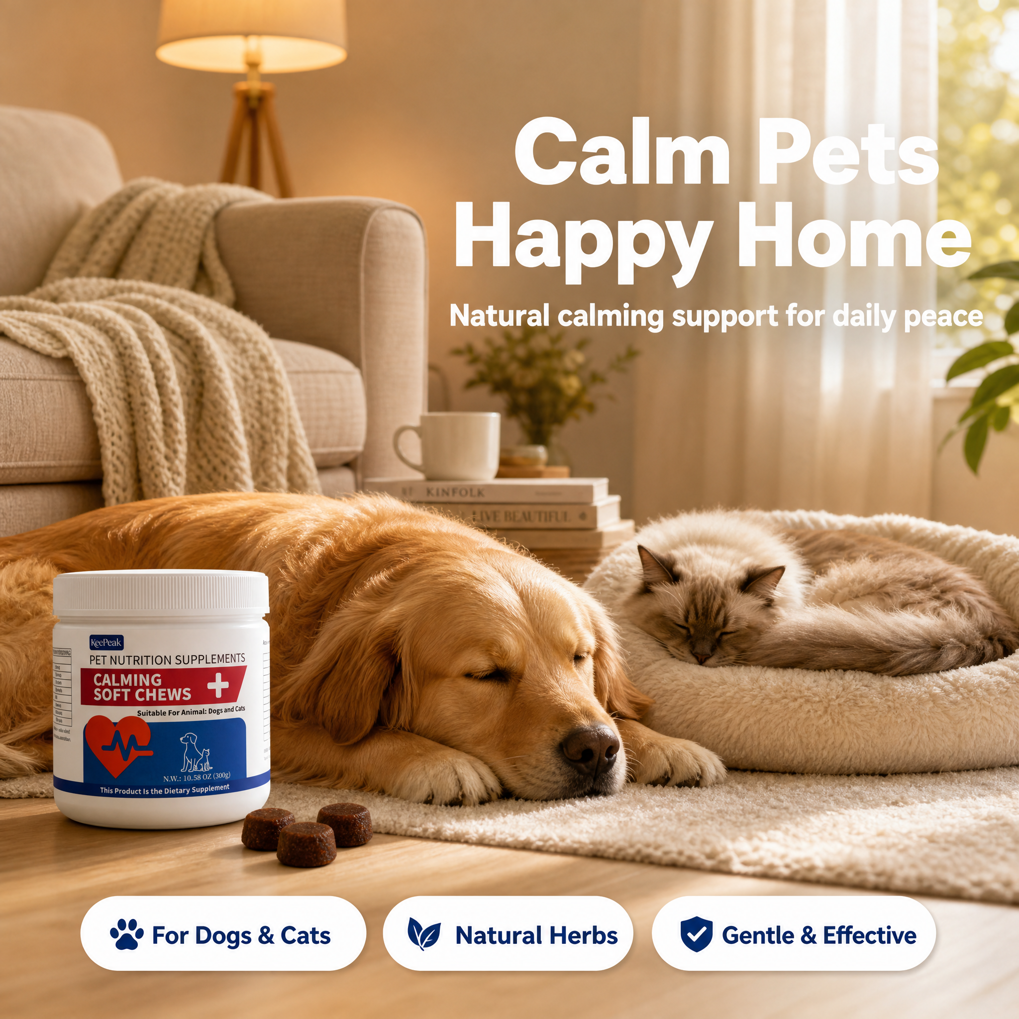 [主图-4] KeePeak Calming Soft Che… - 图片创意预览