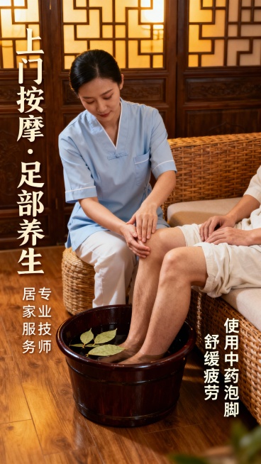 生成50张上门按摩的照片预览效果
