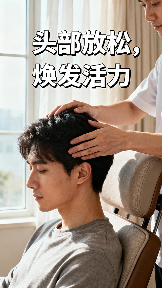 生成50张上门推拿图片，图片可以加一些文字