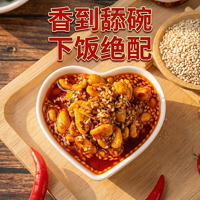 根据这张照片帮我生成一套风格相同的电商主图