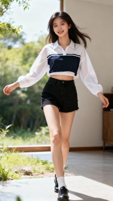 生成50张有关的小姐姐全身图片预览效果