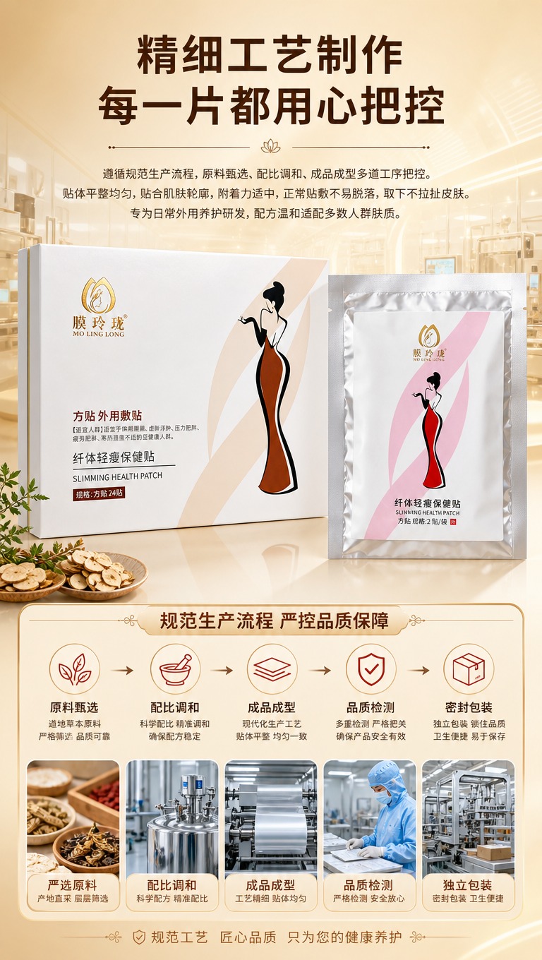 [商品] 使用【图1】+【图4】膜玲珑纤体轻瘦保健贴外盒与单袋… - 图片创意预览
