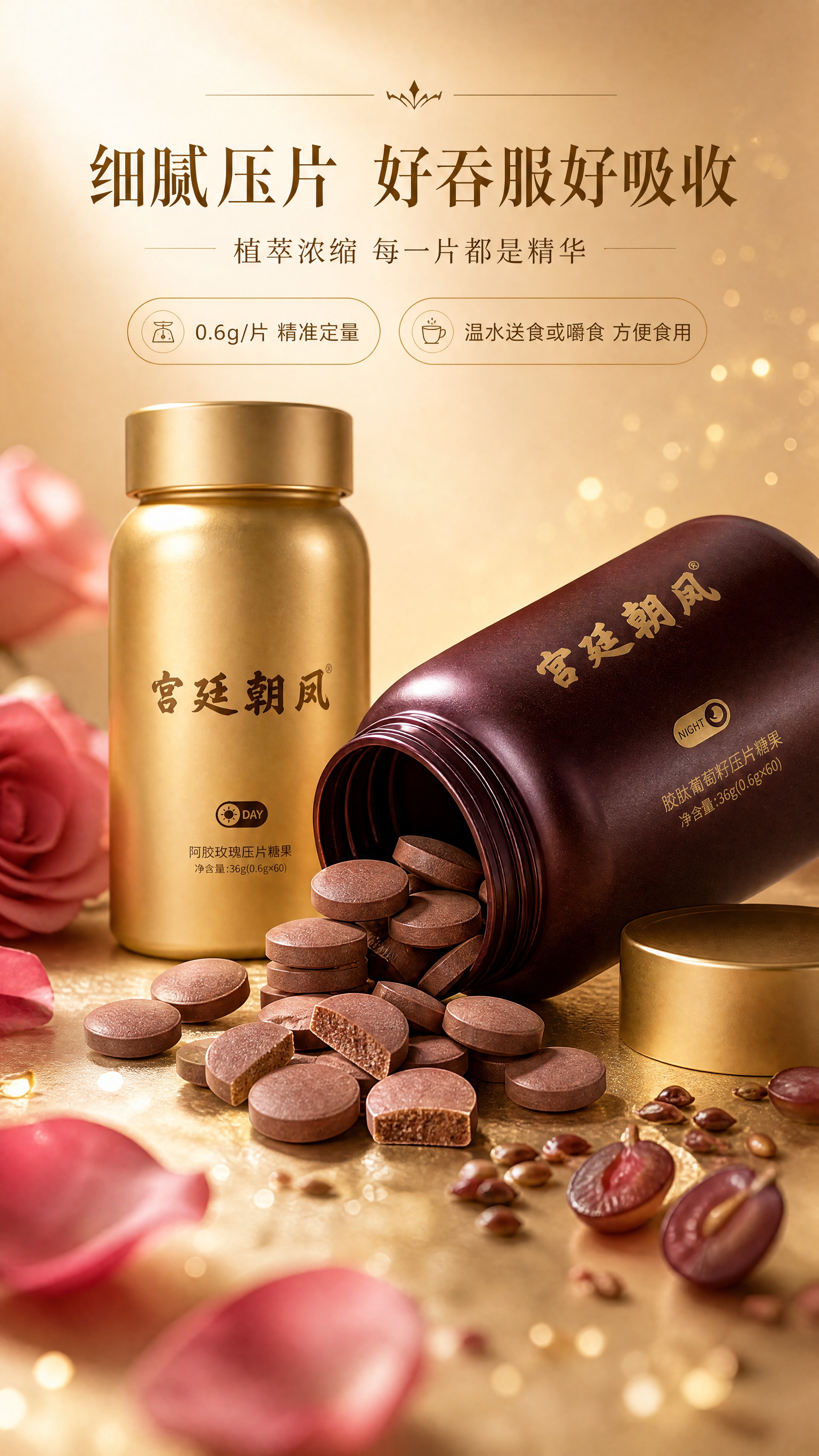 [商品] 使用【图1】【图4】双瓶压片糖果；保留瓶身外观、Lo… - 图片创意预览