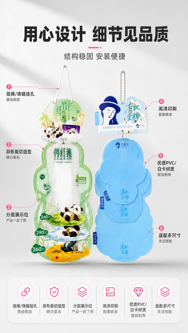 [商品] 使用【图1】中绿色竹纤维款和蓝色苏软软款挂板作为结构… - 图片创意预览