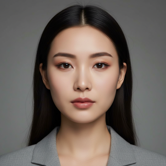 改成亚洲人预览效果