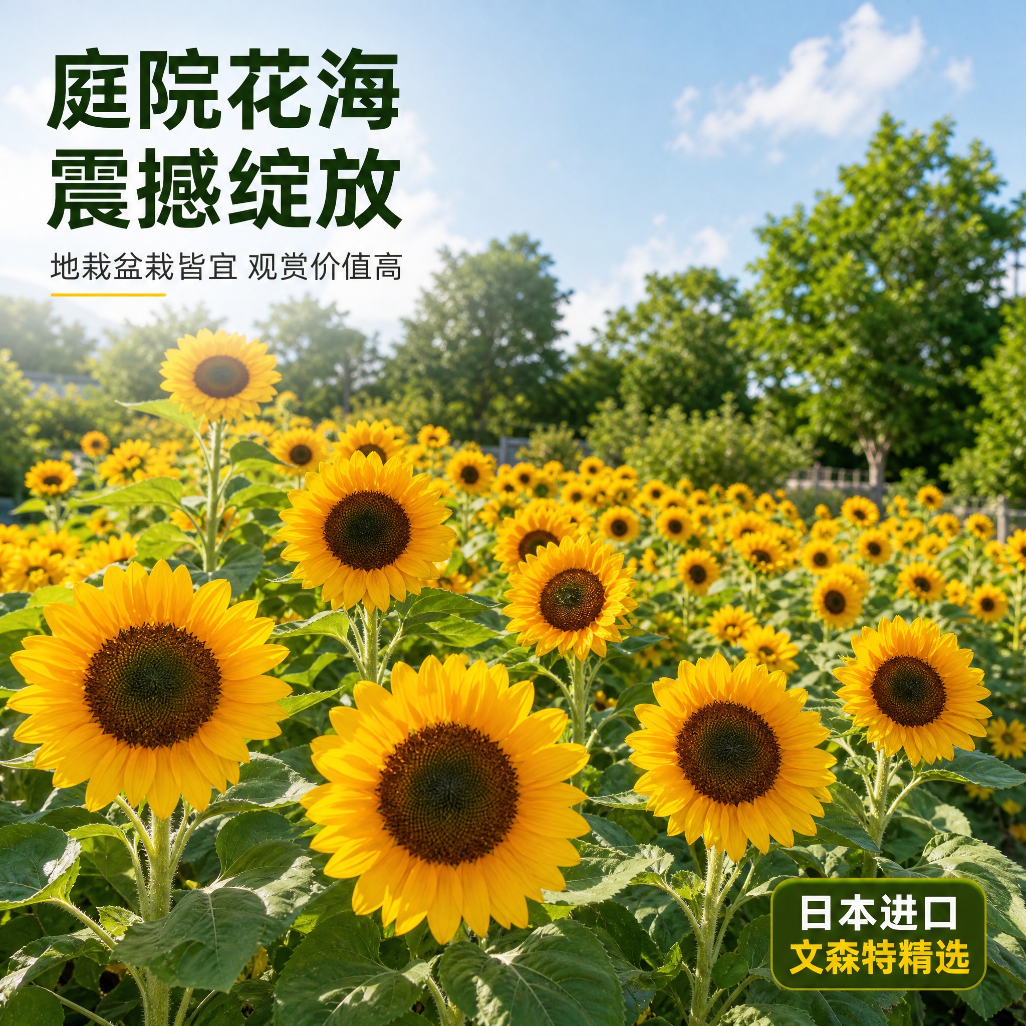 [主图-9] 庭院地栽场景 大面积种植效果 适用场景扩展图 [… - 图片创意预览