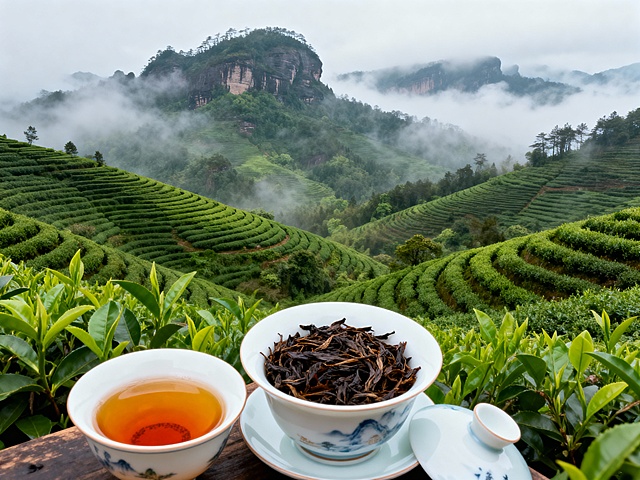 武夷山岩茶，红茶，以及武夷山原产地茶山推广