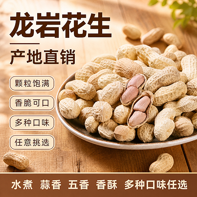 自然质朴风格，真实拍摄结合简洁排版，突出食材本真质感，传递健康美味的产地直销理念。