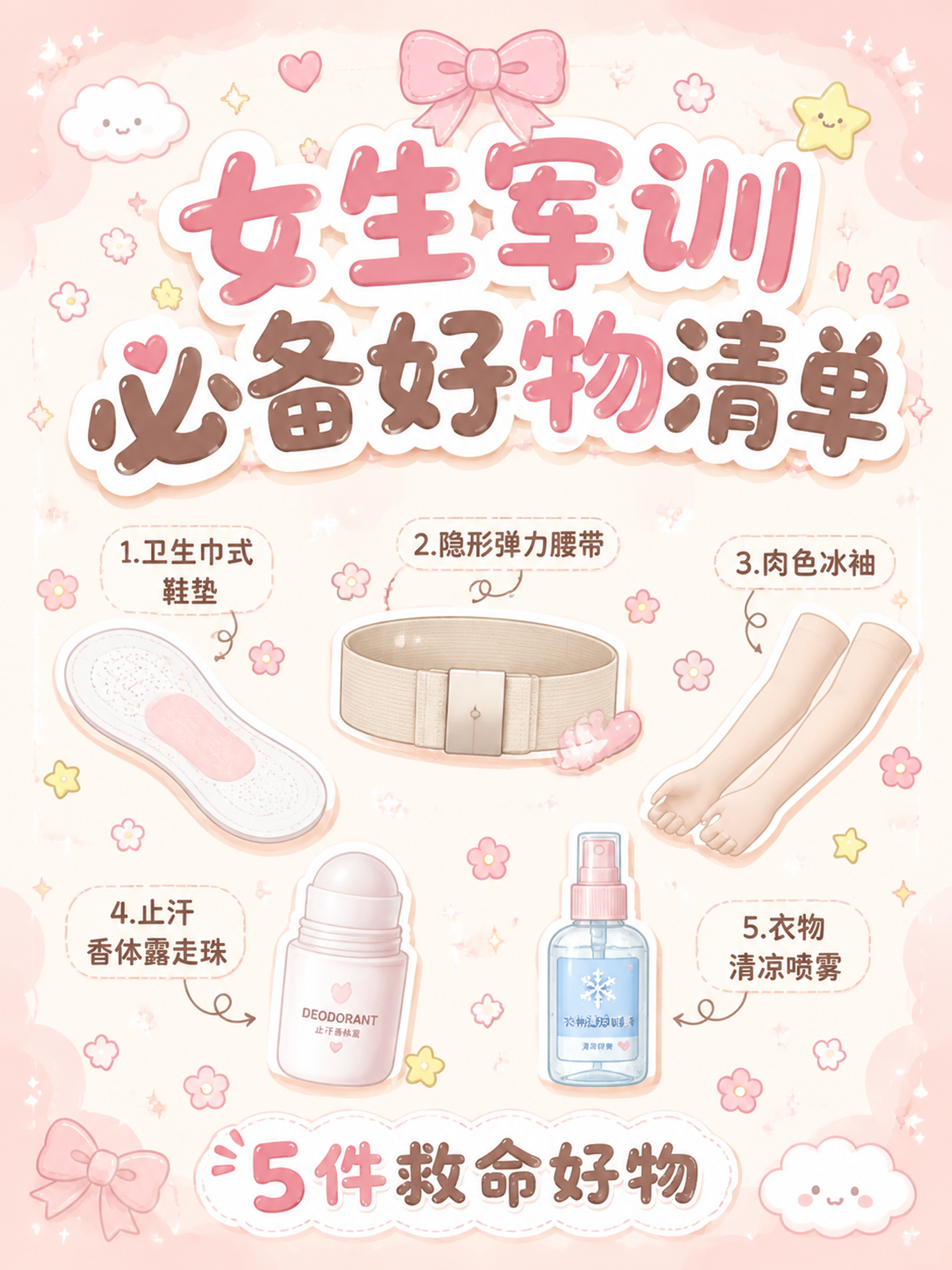 小红书笔记封面，可爱手绘风，字体可可爱爱的圆润卡通手写体，体现… - 图片创意预览