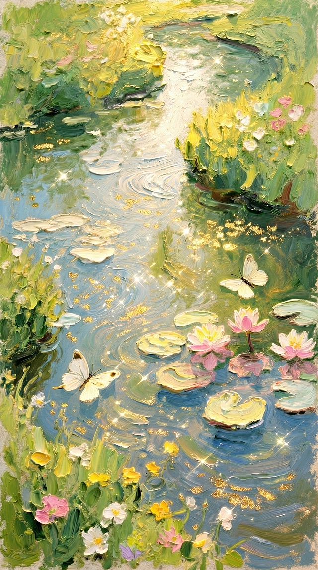 水面增加波光粼粼的感觉