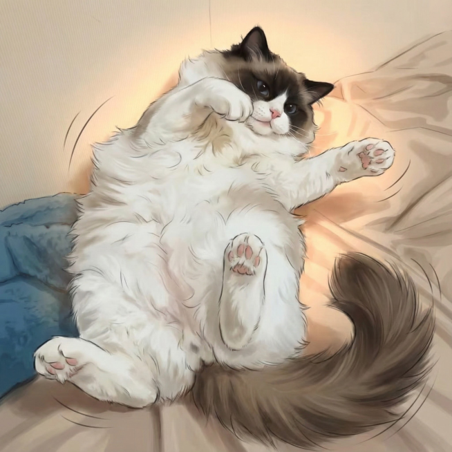 小猫跳舞预览效果