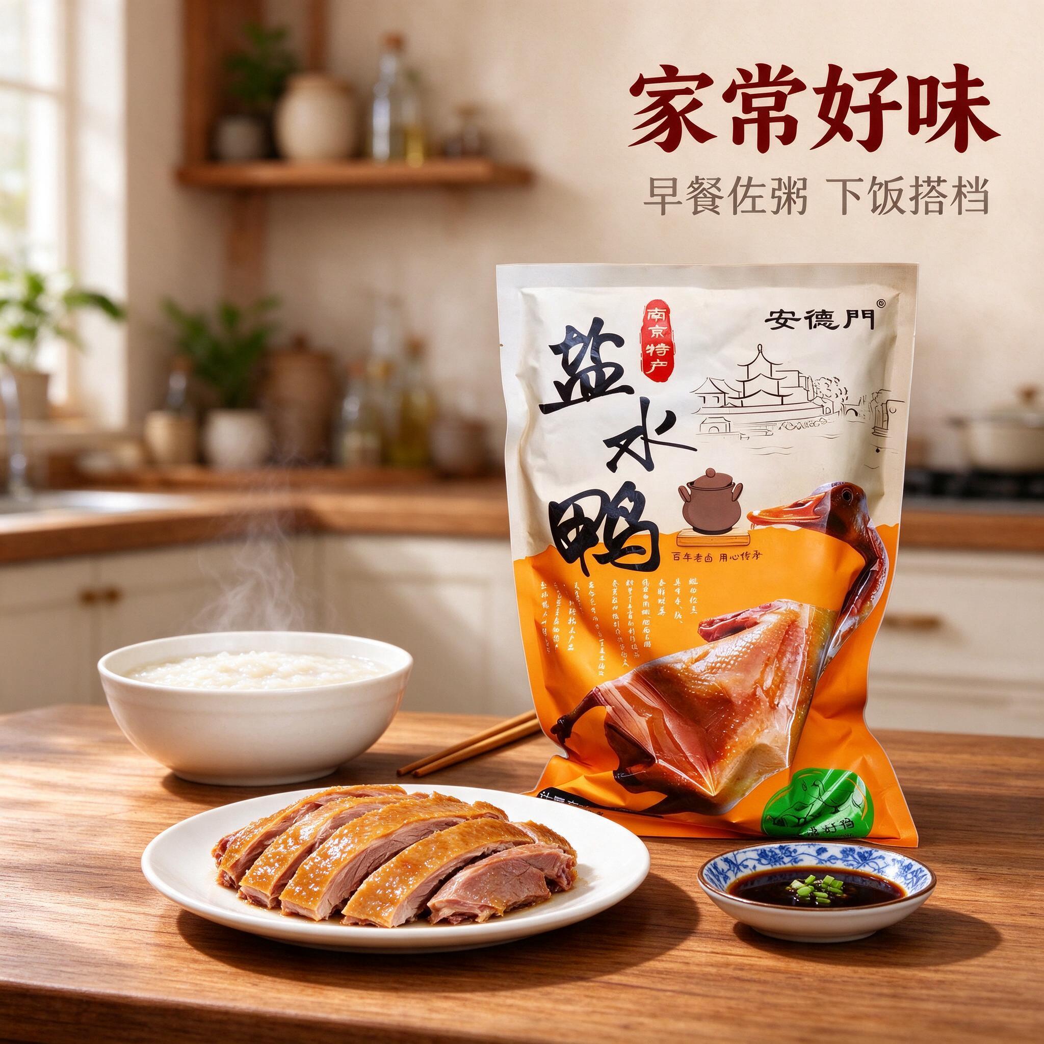 [商品] 使用【图1】安德门盐水鸭包装袋；保留包装袋整体外观特… - 图片创意预览