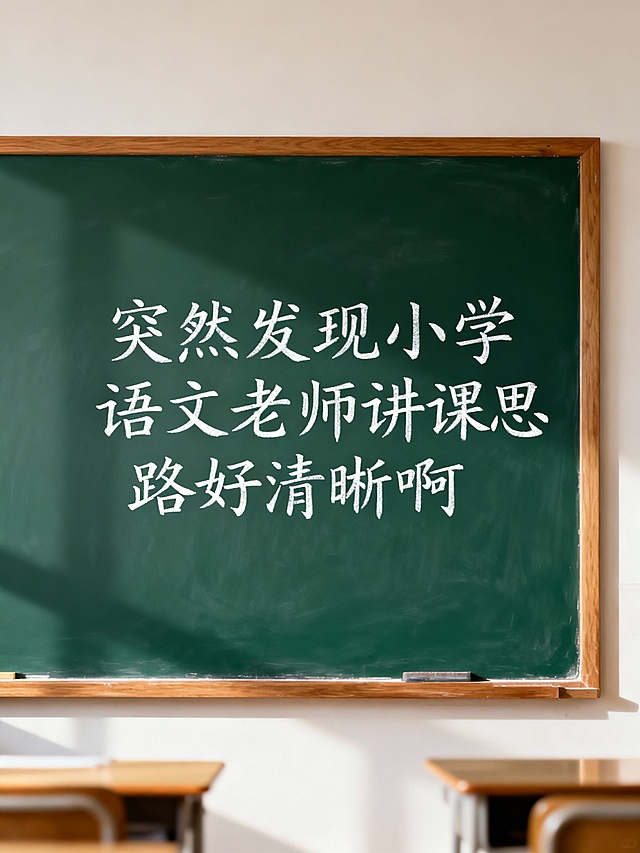 那把字改成，突然发现小学语文老师讲课思路好清晰啊