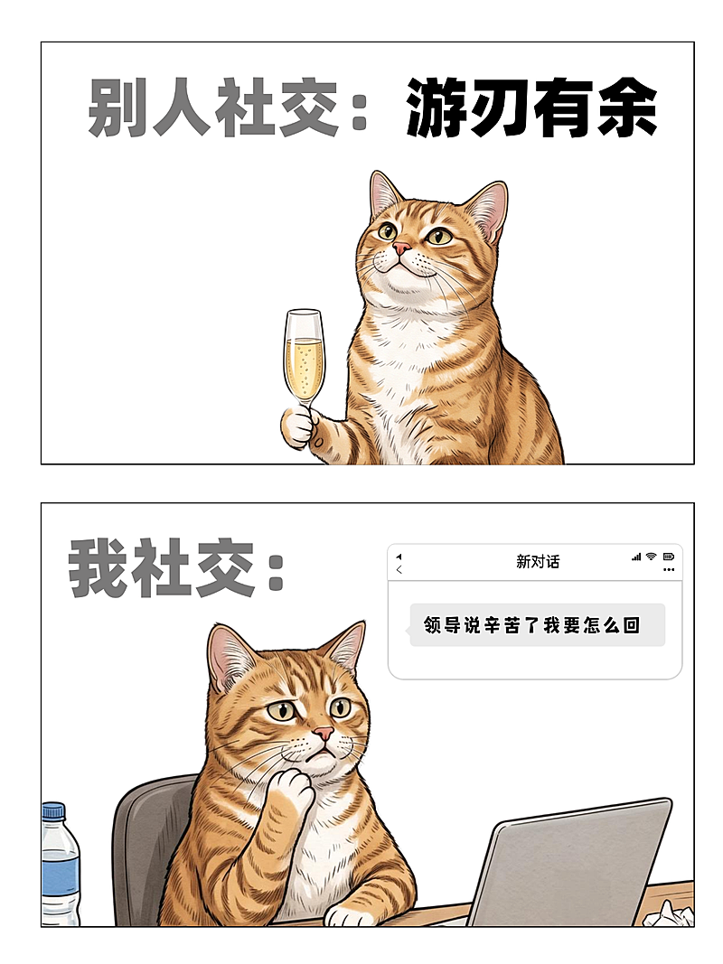 同龄人对比社交小红书封面配图对比图