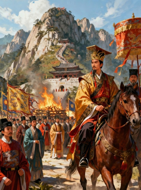 你这泰山上咋还有游客呢预览效果