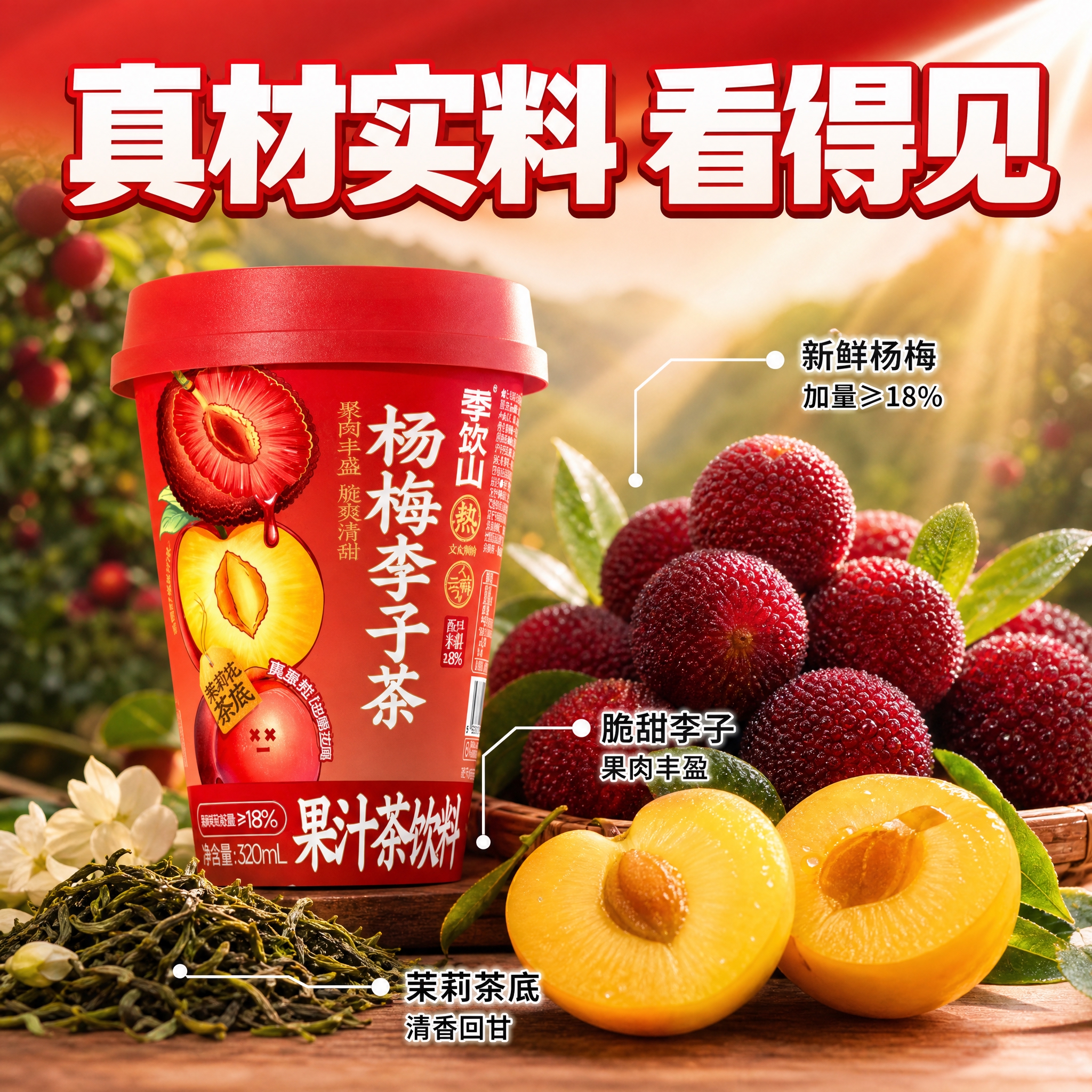 [主图-2] 核心亮点与原料溯源 真材实料信任主题。 [统一基… - 图片创意预览