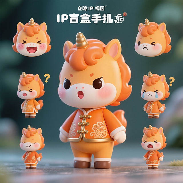 小马IP形象表情包