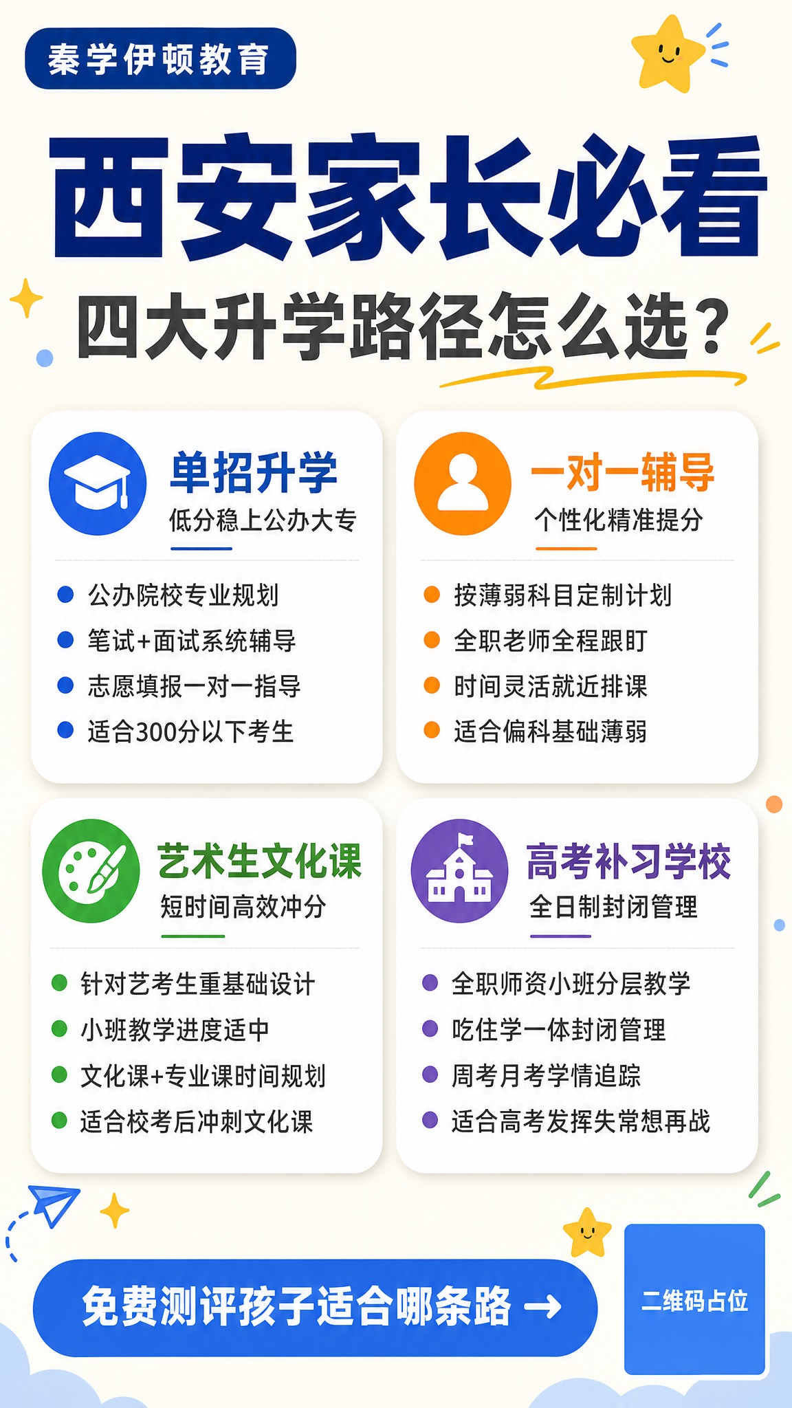 小红书爆款风格教育机构介绍海报，9:16竖版，清新现代扁平化设… - 图片创意预览