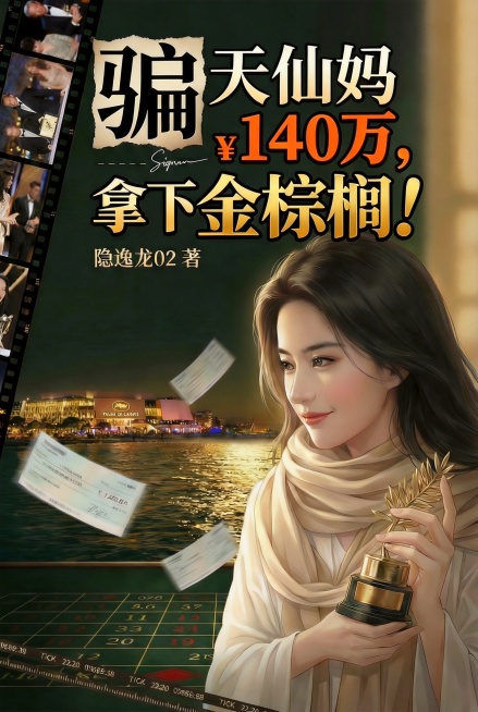 将“140万”改为橙红色，添加粗黑描边；“金棕榈”保持金色，添加粗黑描边预览效果