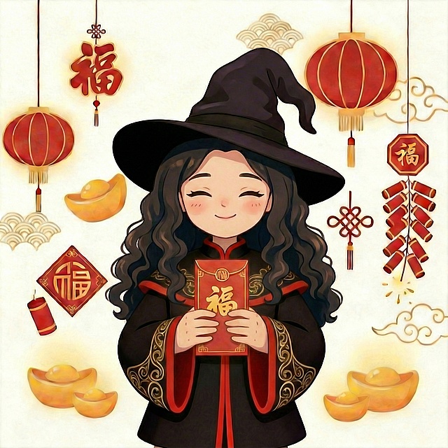 将眼神调整为祥和感，修正双手手指数量为正常状态，去掉齐刘海，脸型改为瓜子脸，头发改为大波浪卷发