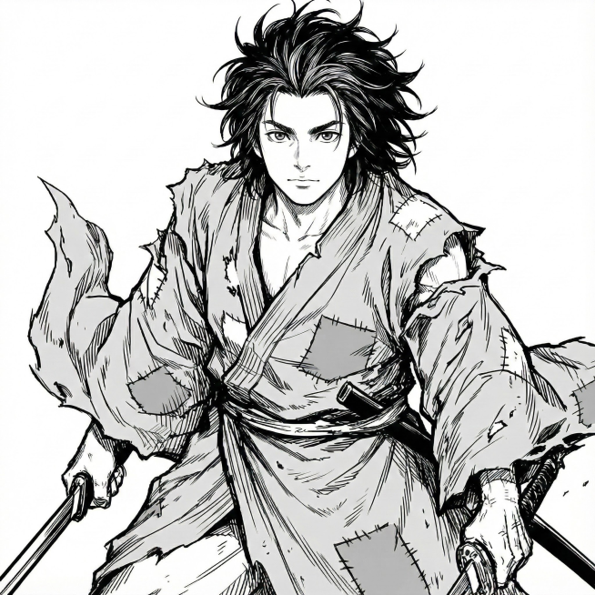 不要胡须 容貌稍微年轻一些预览效果