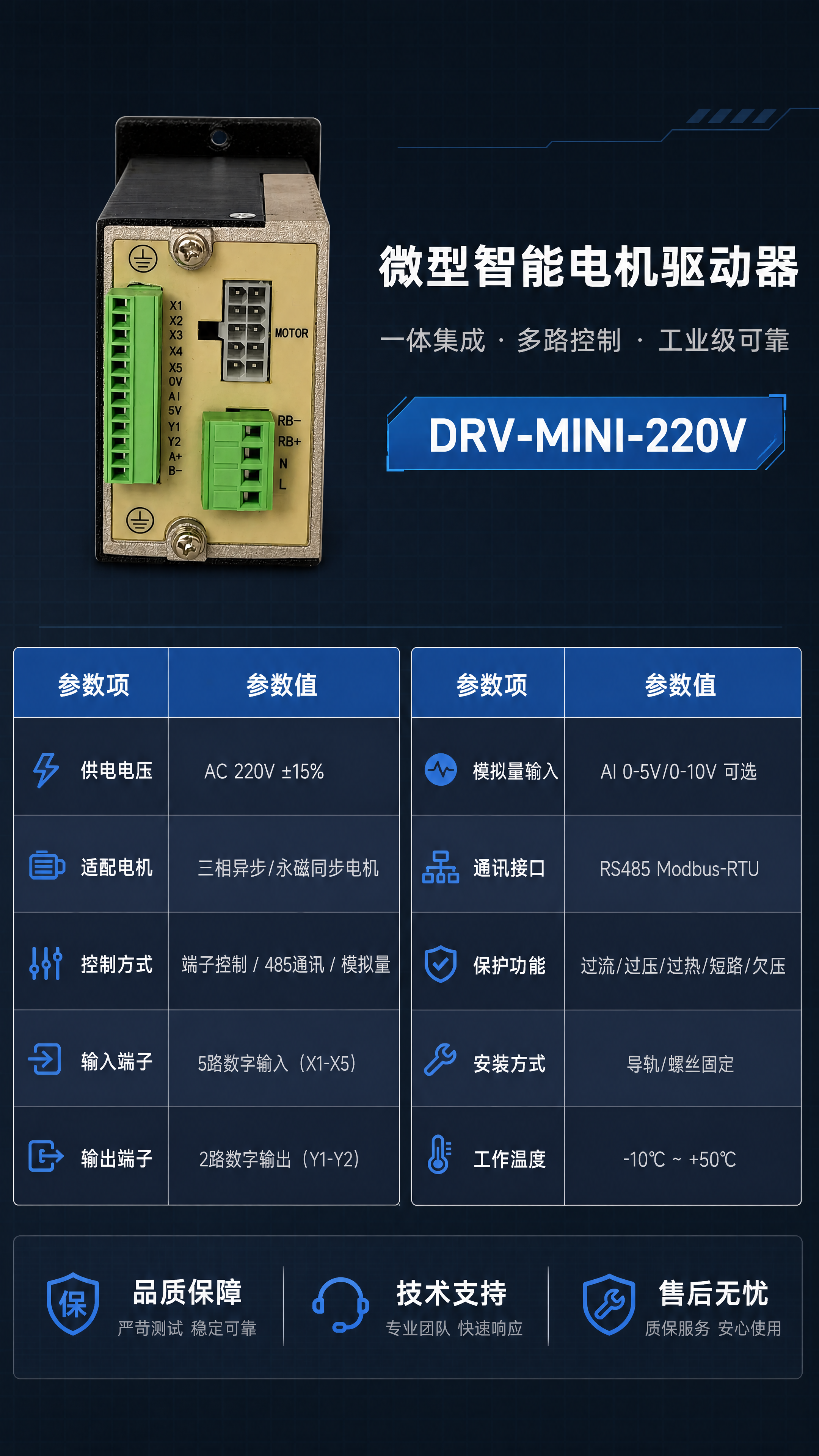 第8张 产品参数与规格信息页-收尾页。本张使用【图1】作为商品… - 图片创意预览