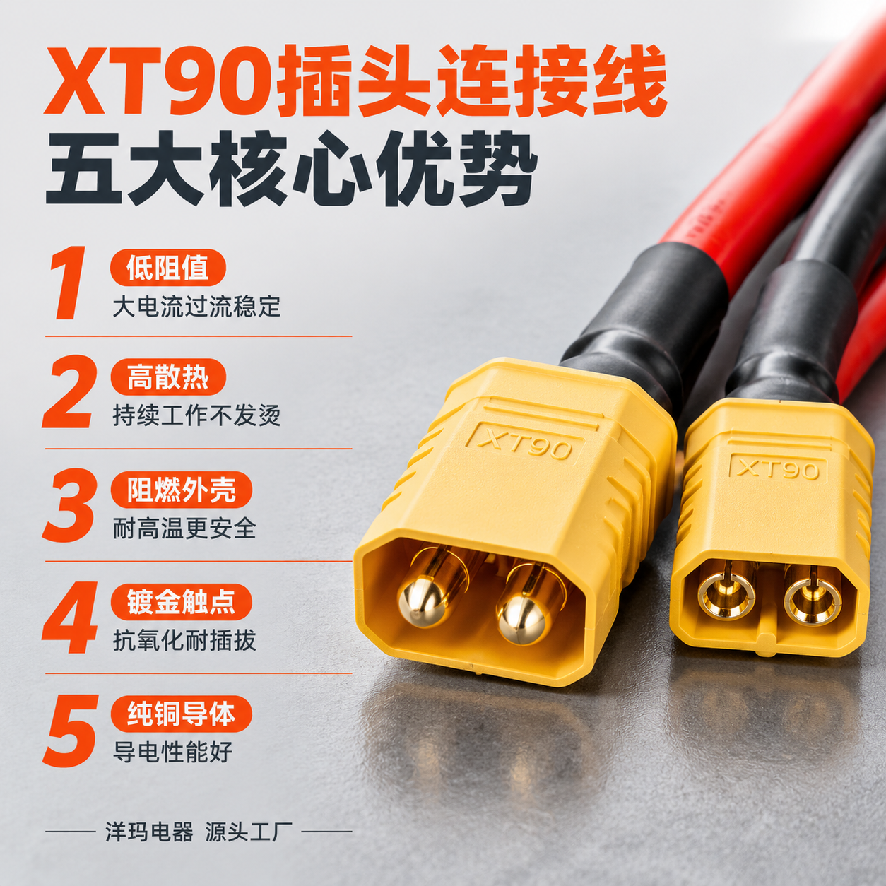 [主图-2] 产品亮点卖点图，任务是用编号卖点形式清晰展示XT… - 图片创意预览