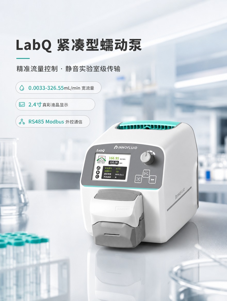 [商品] 使用【图2】【图4】LabQ 紧凑型蠕动泵正面与斜侧… - 图片创意预览