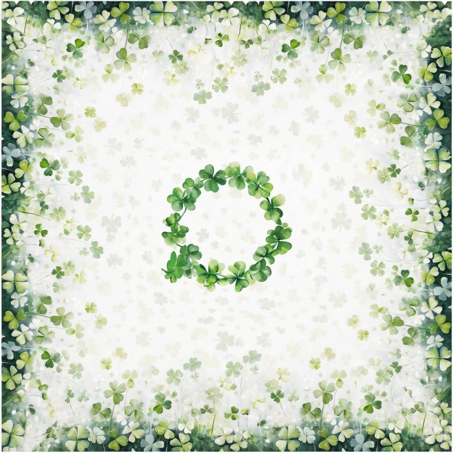 将这张图中的桌布转换为完全俯视的纯平面视角，消除褶皱、透视变形和立体光影，完整保留原图桌布的所有图案、配色和细节，去除所有环境干扰，只展示平整的桌布，规整矩形平铺，补全桌布的完整图案，去掉桌布四边的流预览效果