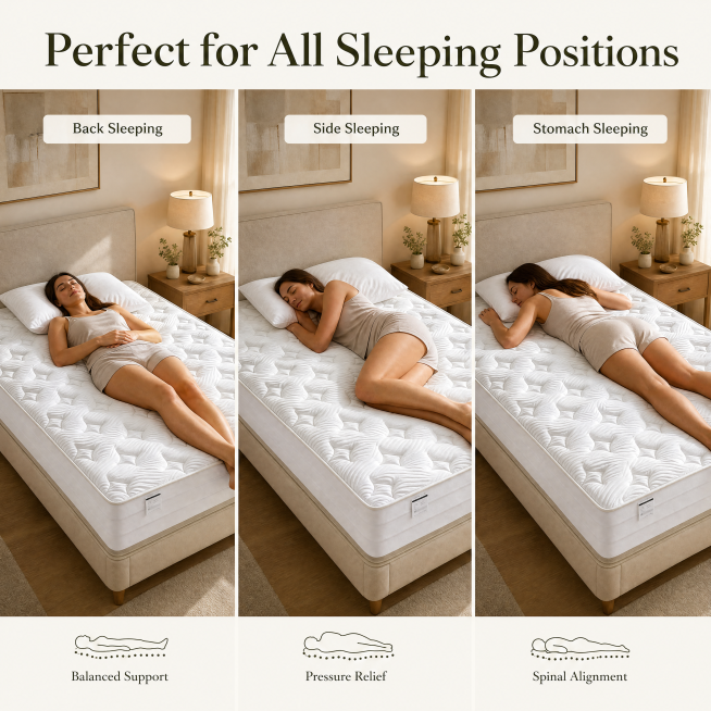[主图-7] Suitable for different sleeping positions. Keep the mattress appearance consistent with the i预览效果