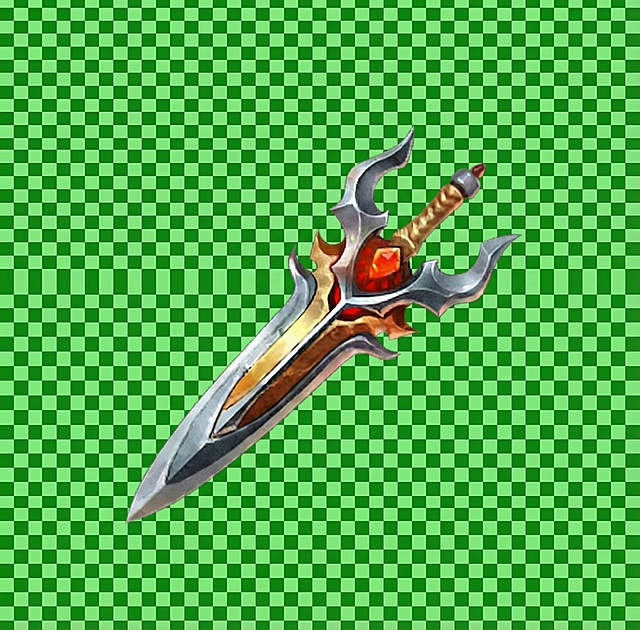 图中背景的棋盘格纹理变成单一的纯绿色