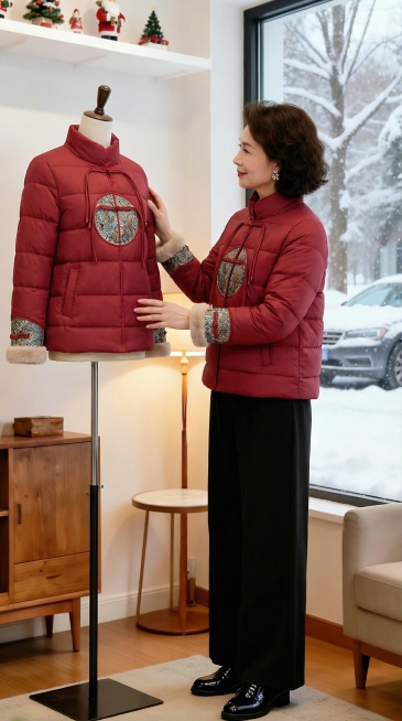 图二的衣服原封不动复制到图一的人物和模特身上，大小与身形匹配，图一的主体不变预览效果