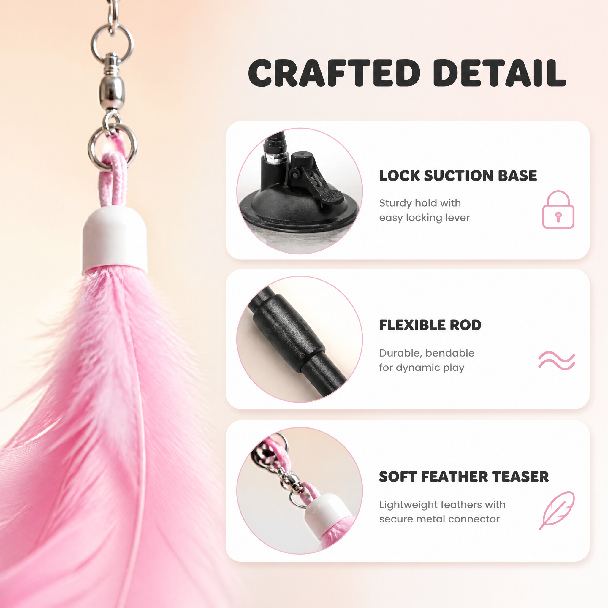 [主图5] 商品名称：Interactive Feather… - 图片创意预览