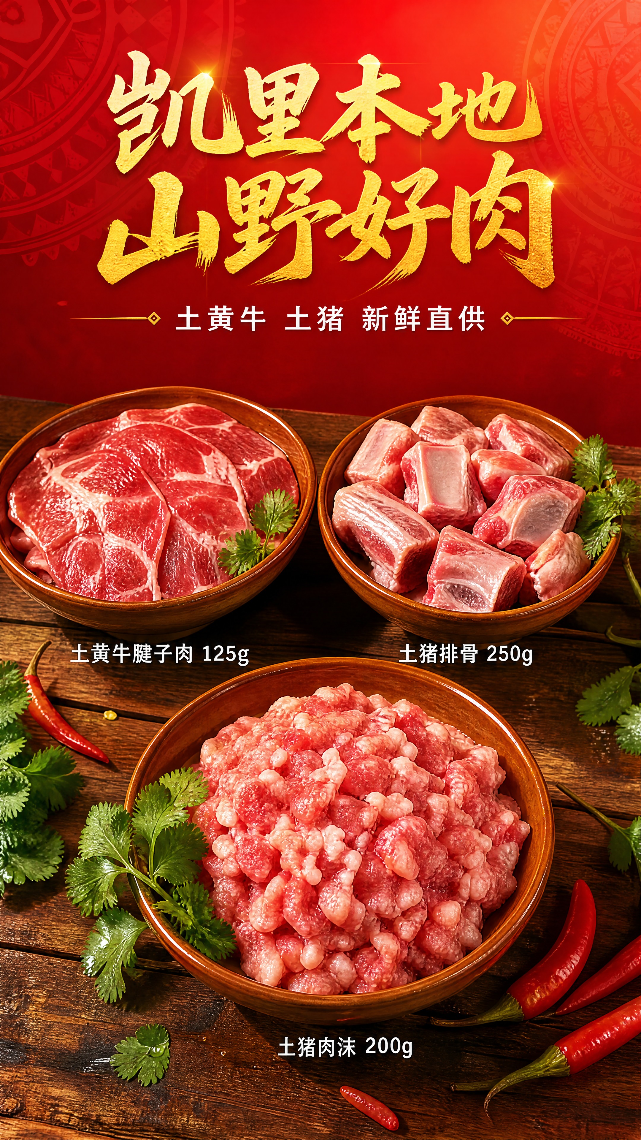 [第3张·山野好肉 新鲜升级版] [商品] 使用【图6】土黄牛… - 图片创意预览