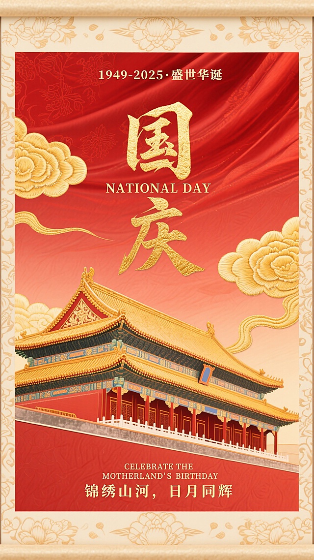 新中式国潮
盛世华诞