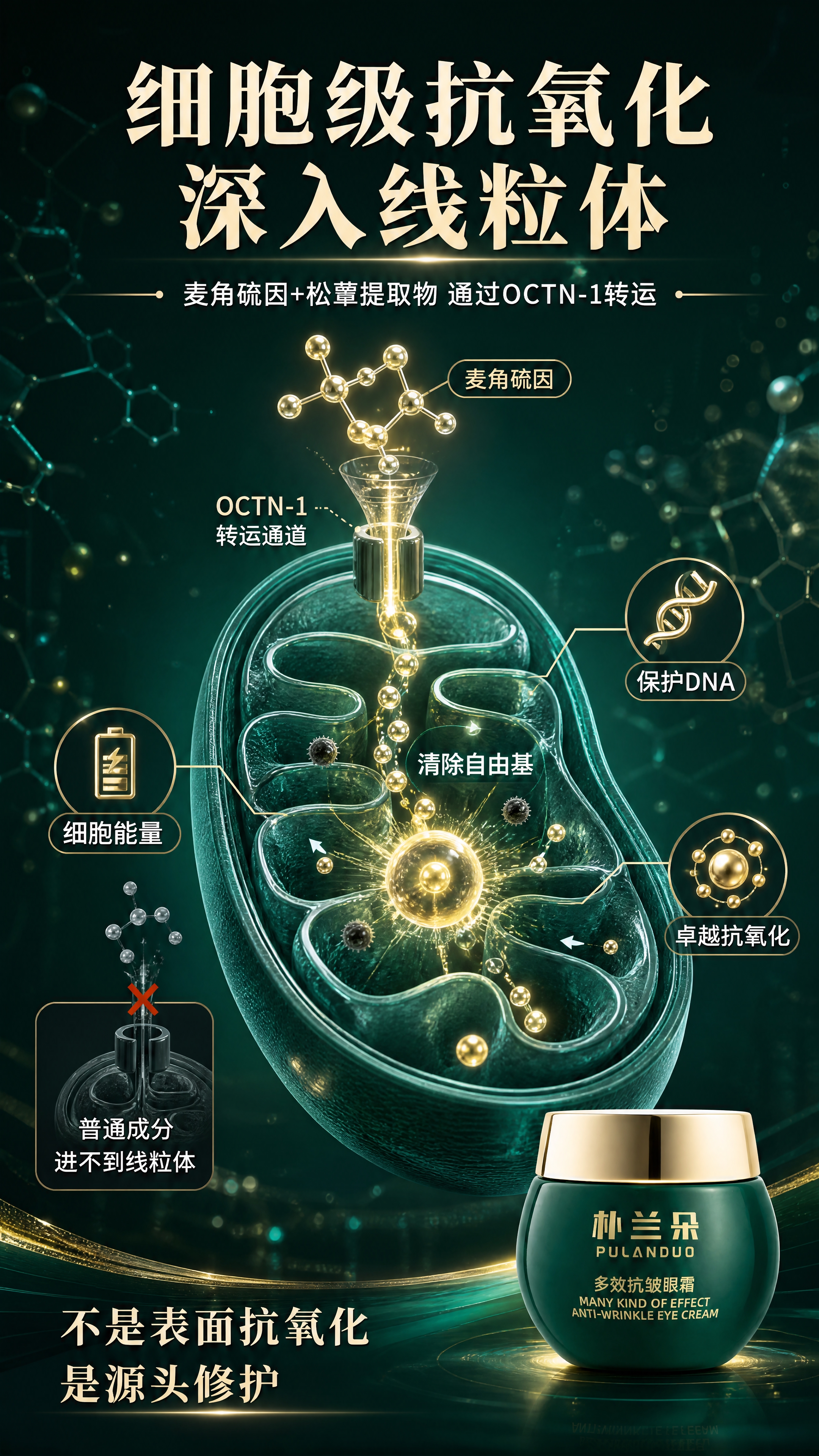 [商品] 本页为科研机理专页，右下角小面积融入【图1】眼霜产品… - 图片创意预览