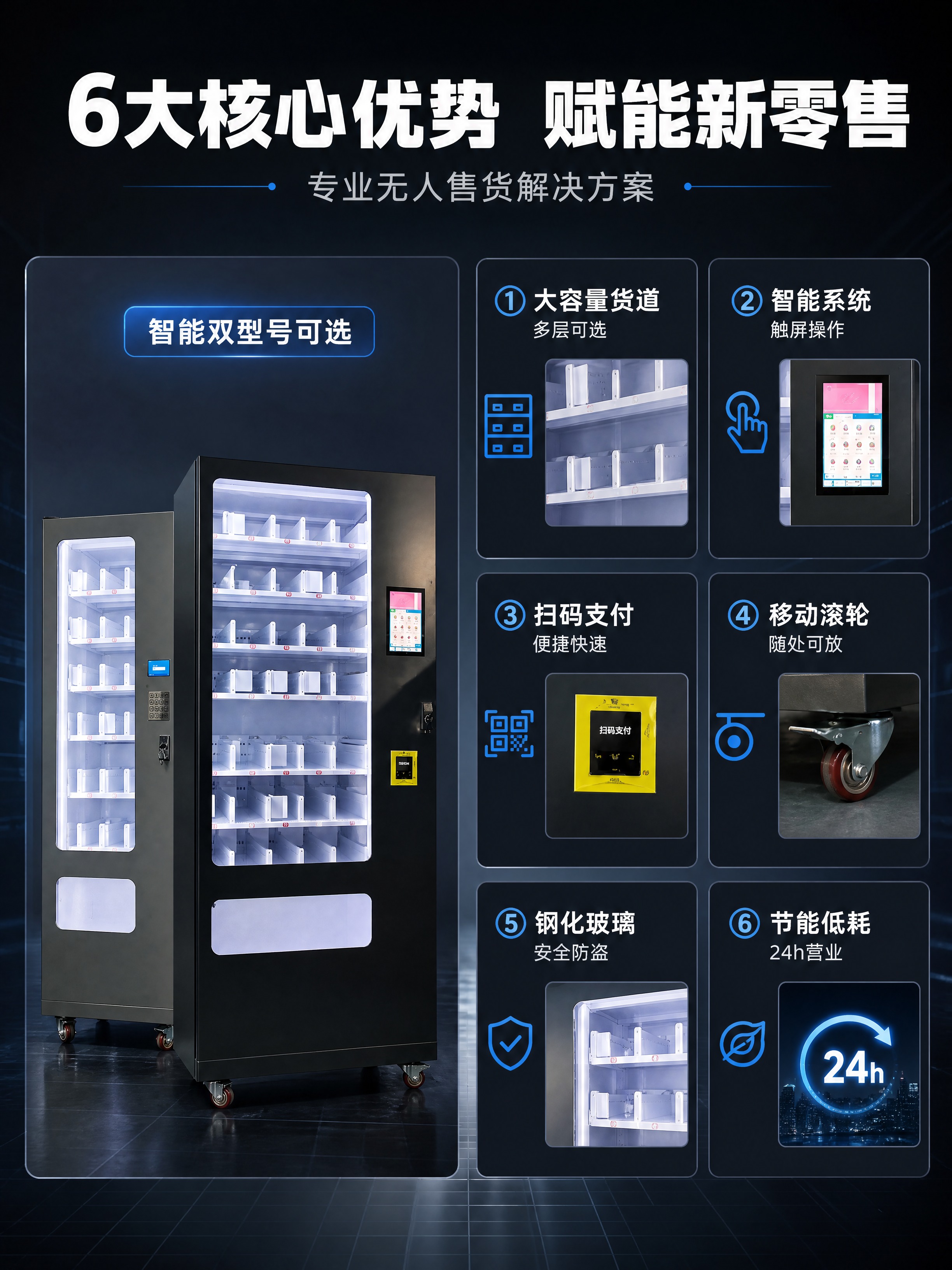 [商品] 使用【图1】灰色按键款和【图3】黑色触屏款自动售货机… - 图片创意预览