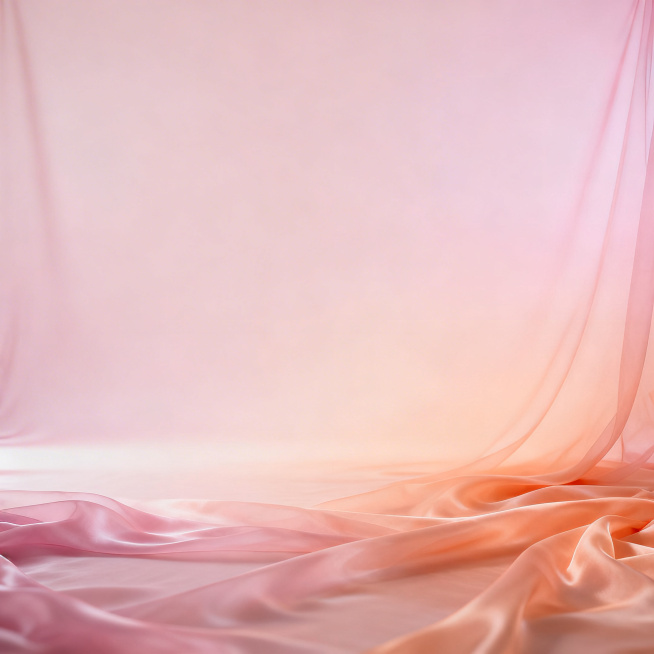Soft pastel gradient background, light pink to peach ombre, dreamy and airy atmosphere, smooth silk-预览效果