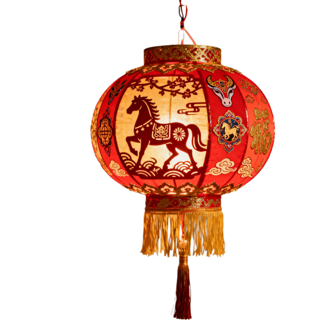 生成马年灯笼预览效果
