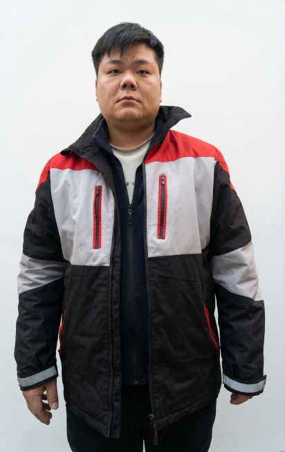 背景换成白色，半身像，图片人像变清晰预览效果