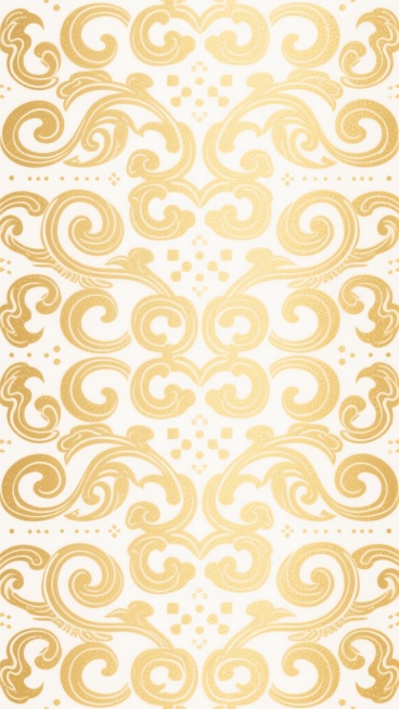 中国传统纹样，金色主色调，以流畅的曲线和漩涡为基础元素，融合变体云纹、卷草纹和几何点纹，形成全新的满铺式底纹图案，保持对称均衡的视觉效果，线条细腻平滑，传统中式美学风格，金色与白色背景对比鲜明，装饰性强。预览效果