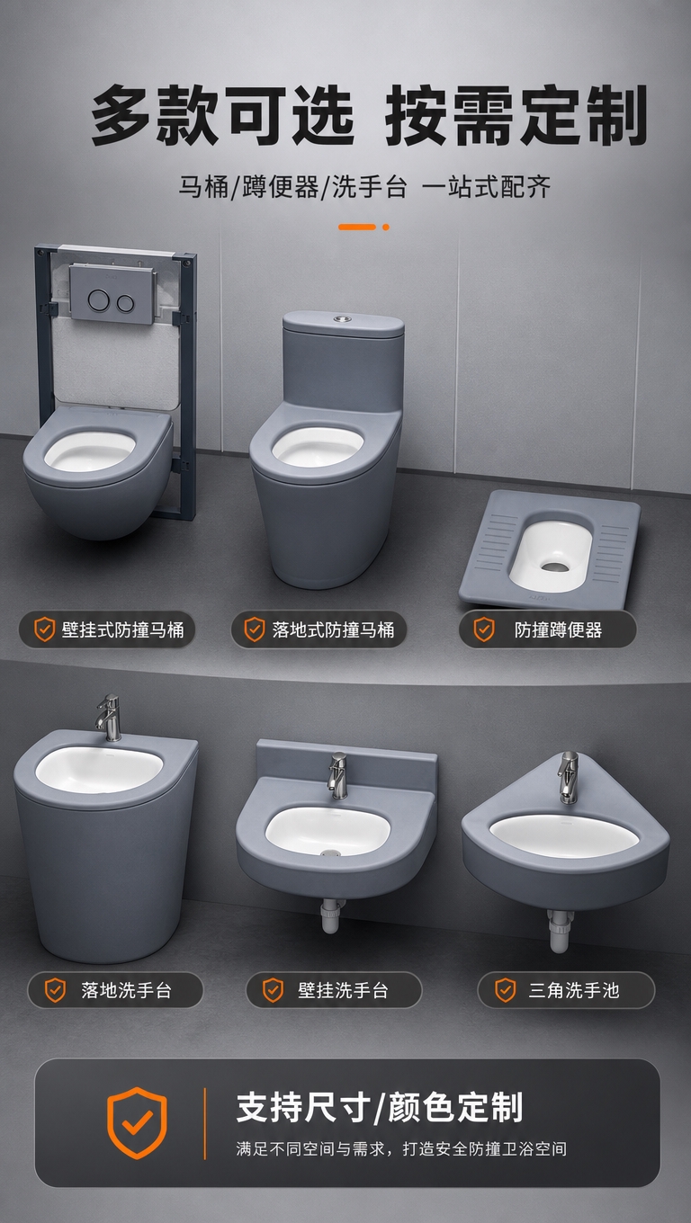 [商品] 使用【图13】多款产品全家福图，包含壁挂马桶、落地马… - 图片创意预览