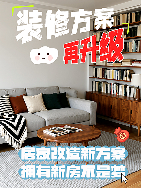 家居装修小红书封面