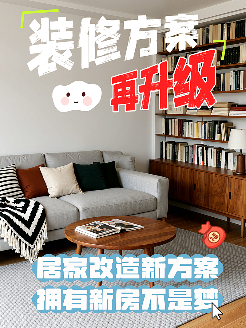 家居装修小红书封面