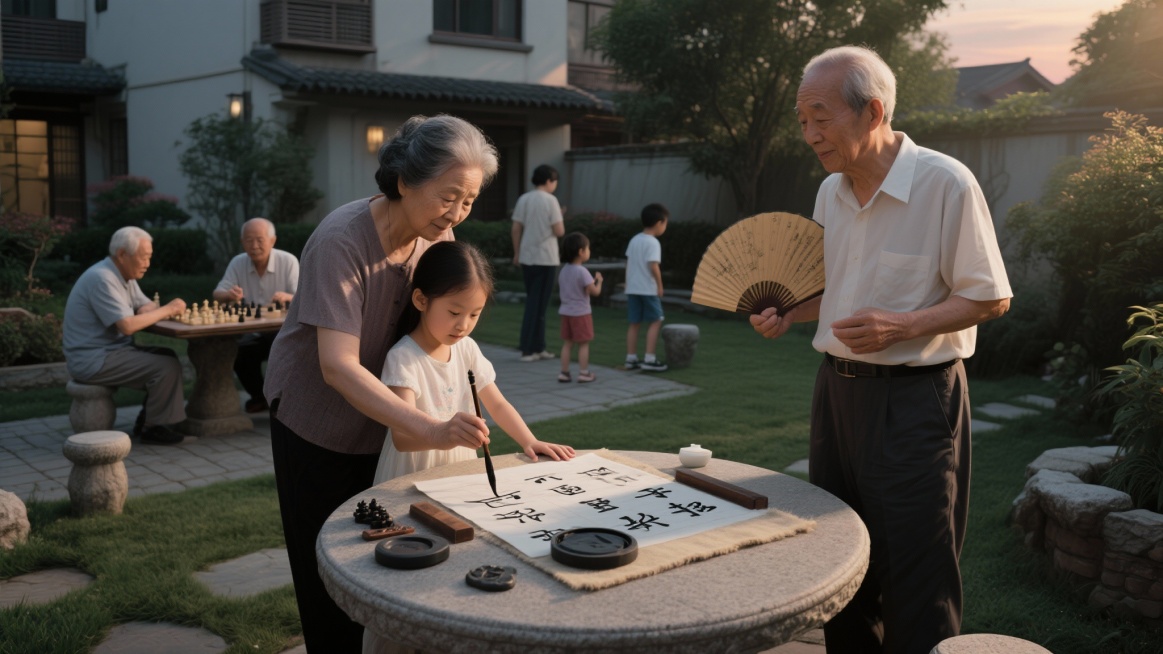 改成爷爷奶奶预览效果