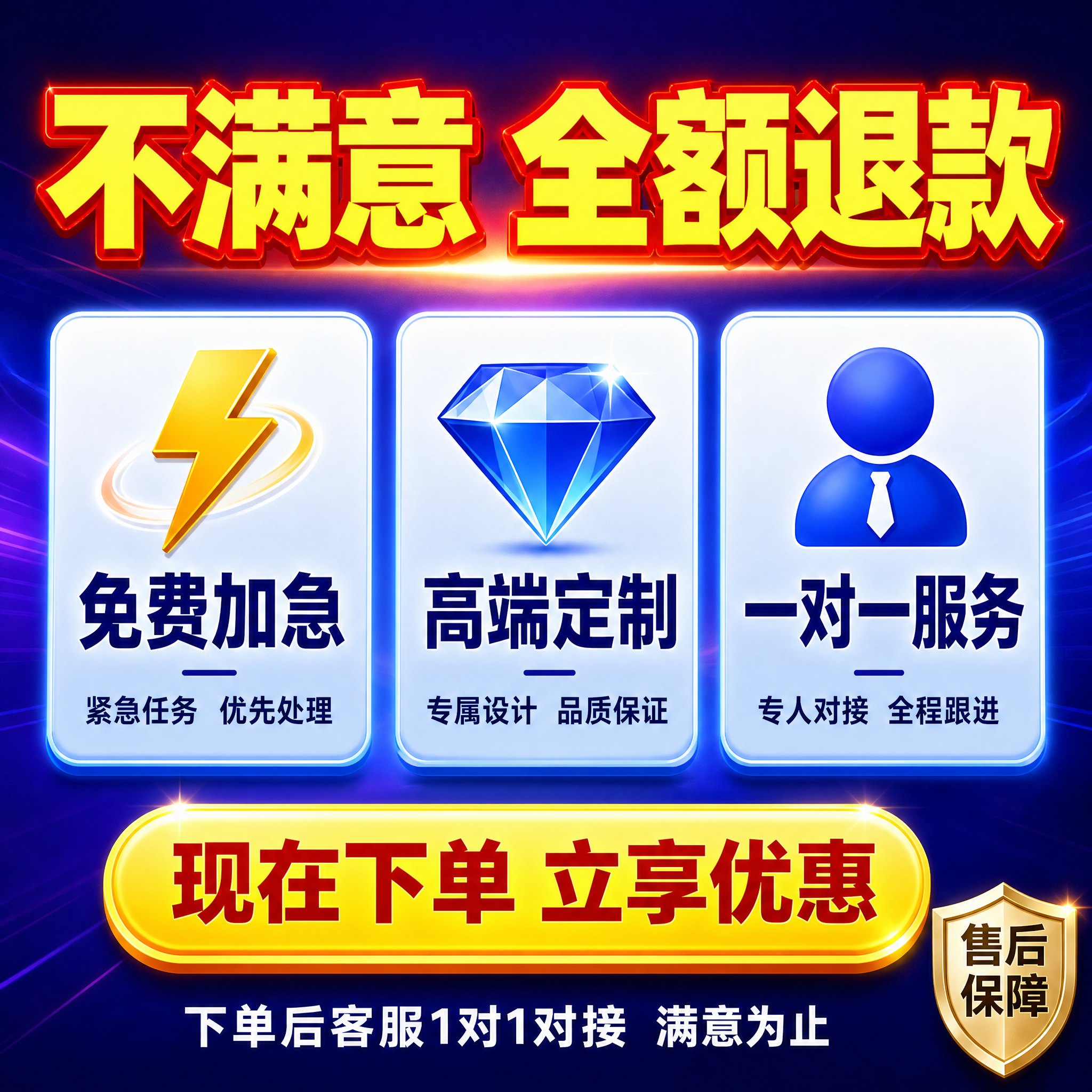 [主图-5] 专业课件定制代做服务 权益与决策说明促进转化。… - 图片创意预览